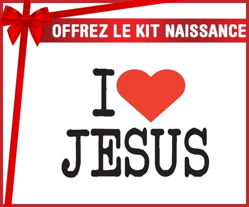 kit naissance bebé personalizado amo a Jesús