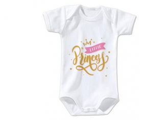 Body Bebé Mi pequeña princesa diseño-3 talla 3/6 meses mangas cortas