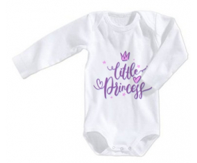 Body Bebé Mi pequeña princesa diseño-5 talla 3/6 meses mangas largas