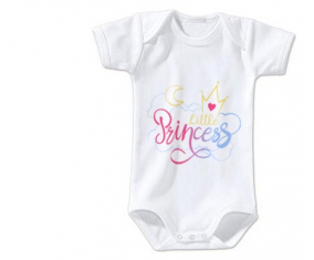 Body Baby My little princess design-7 talla 3/6 meses mangas cortas