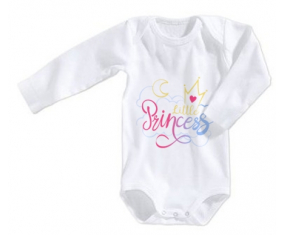 Body Bebé Mi pequeña princesa diseño-7 talla 3/6 meses mangas largas