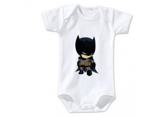 Body bebé Batman niños logotipo tamaño 3/6 meses mangas cortas