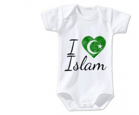 Body bebé me encanta la talla islam 3/6 meses mangas cortas