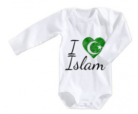 Body bebé me encanta la talla islam 3/6 meses mangas largas