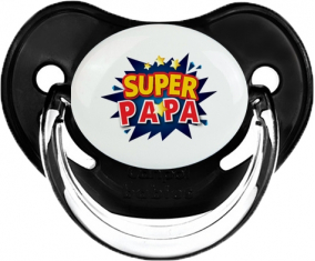 Diseño super PAPA-1: Clásico negro tetina fisiológica punta