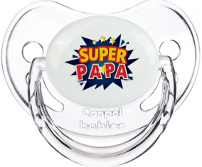 Diseño Super PAPA-1: Punta fisiológica tetina clásica transparente