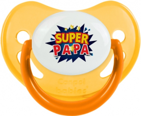 Diseño super PAPA-1: Punta fisiológica tetina amarilla fosforescente