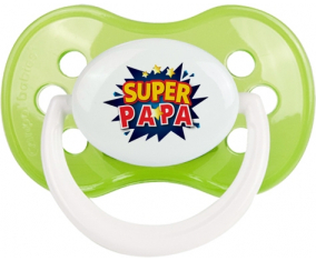 Diseño Super PAPA-1: Clásico punta anatómica tetina verde