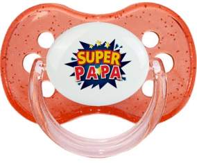 Diseño Super PAPA-1: Punta de cereza tetina de lentejuelas rojas