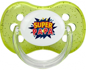 Diseño Super PAPA-1: Punta de cereza tetina de lentejuelas verdes