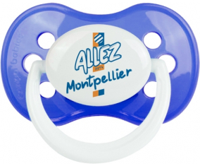 Montpellier Hérault sport club : Chupete Anatómico personnalisée