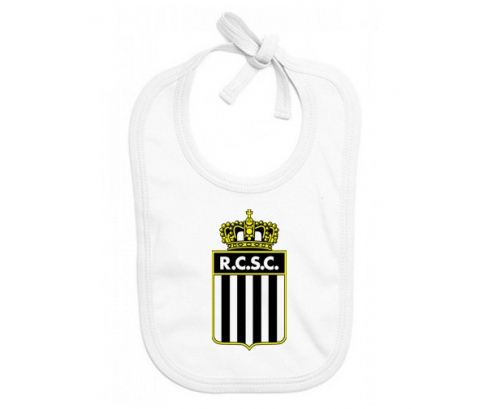 Bavoir Royal Charleroi Sporting Club Bebé Personalizado