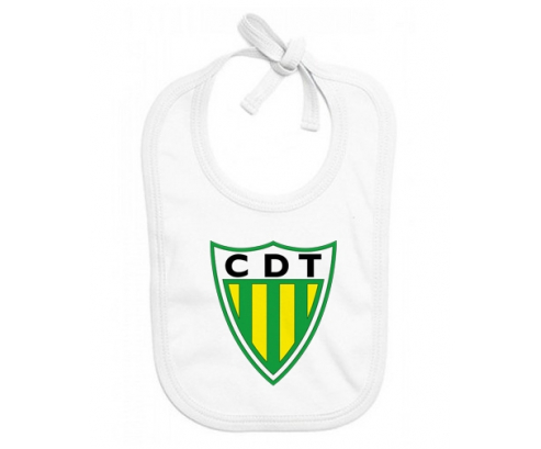 Bavoir bebé personalizado Clube Desportivo de Tondela