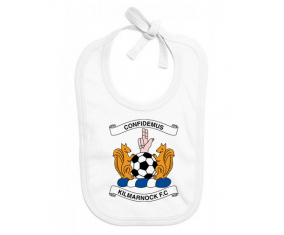 Bavoir club de fútbol Kilmarnock para bebés personalizados