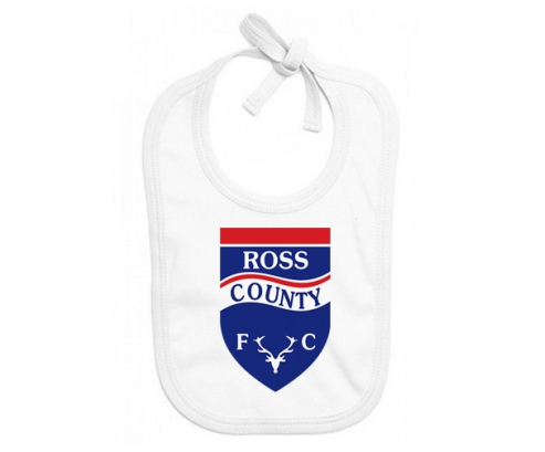 Bavoir Ross County Football Club Custom Baby