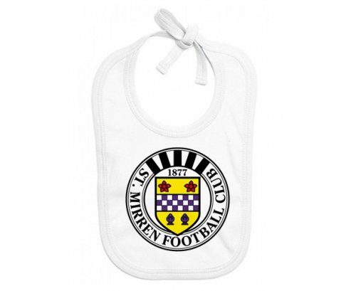Bavoir bebé personalizado Saint Mirren Football Club