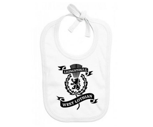 Bavoir bebé personalizado Livingston Football Club