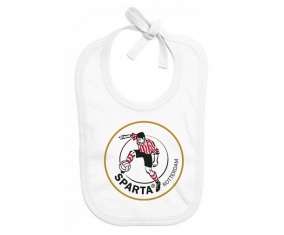 Bavoir bebé personalizado Sparta Rotterdam