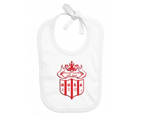 Bavoir Hassania Union Sport bebé personalizado de Agadir
