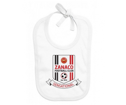 Bavoir club de fútbol personalizado Baby Zanaco