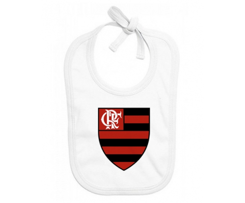 Bavoir Regatas de Bebés Personalizados do Flamengo Clube