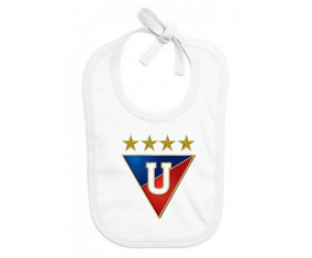 Bavoir bebé personalizado Liga Deportiva Universitaria de Quito