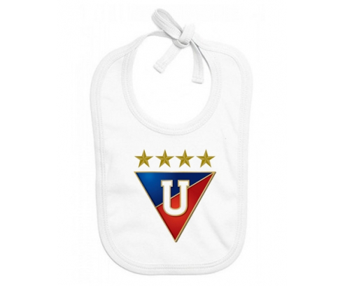 Bavoir bebé personalizado Liga Deportiva Universitaria de Quito