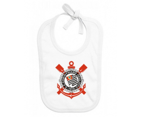 Bavoir Baby Custom Sport Club Corinthians Paulista