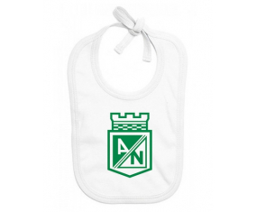 Bavoir bebé personalizado Atlético Nacional