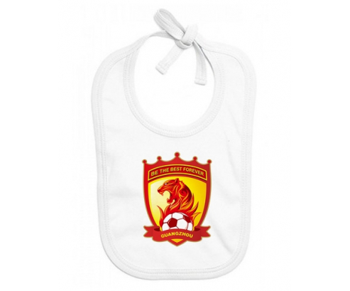 Bavoir bebé personalizado Guangzhou Evergrande Taobao Football Club China