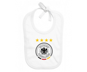 Bavoir equipo nacional de fútbol de Alemania bebé personalizado
