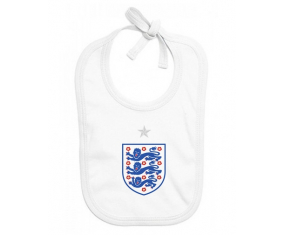 Bavoir bebé personalizado selección de fútbol de Inglaterra