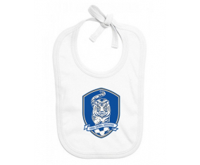 Bavoir equipo nacional de fútbol de Corea del Sur bebé personalizado