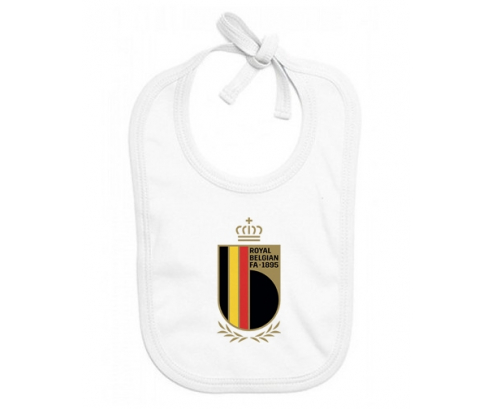 Bavoir bebé personalizada selección de fútbol de Bélgica