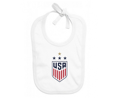Bavoir baby custom selección de fútbol de EE.UU.
