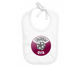 Bavoir bebé personalizó a la selección de fútbol de Qatar