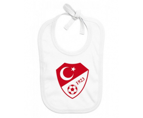 Bavoir equipo nacional de fútbol de Turquía bebé personalizado