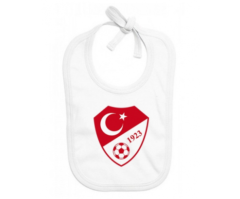 Bavoir equipo nacional de fútbol de Turquía bebé personalizado