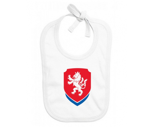 Bavoir bebé personalizado selección de fútbol de la República Checa