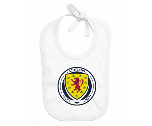 Bavoir bebé personalizado selección de fútbol de Escocia