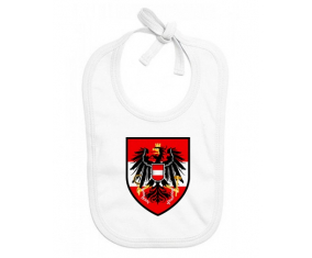 Bavoir bebé personalizada selección austriaca de fútbol