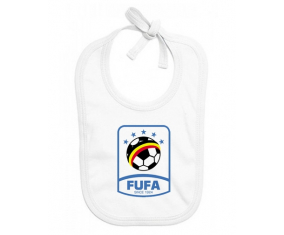 Bavoir bebé personalizado equipo nacional de fútbol de Uganda