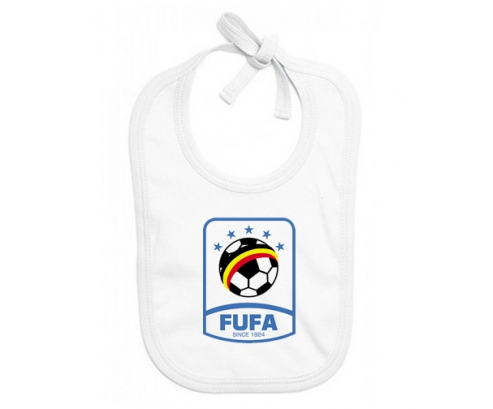 Bavoir bebé personalizado equipo nacional de fútbol de Uganda