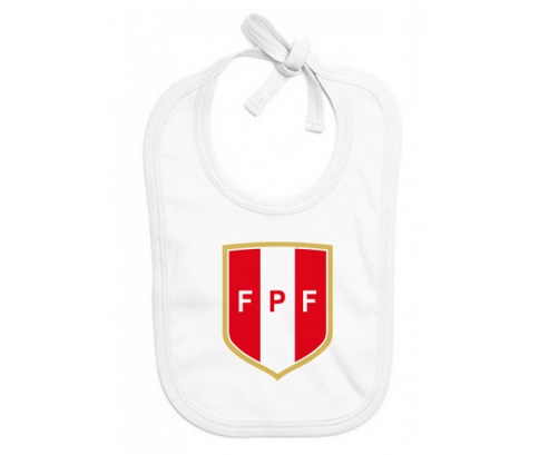 Bavoir bebé personalizada selección peruana de fútbol