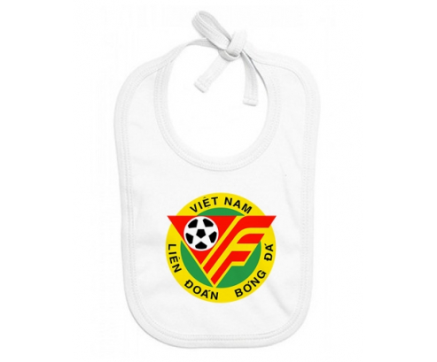 Bavoir Bebé Equipo Nacional de Fútbol personalizado de Vietnam