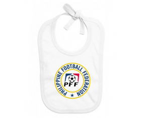 Bavoir bebé personalizado equipo nacional de fútbol de Filipinas