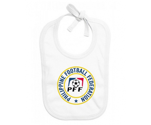 Bavoir bebé personalizado equipo nacional de fútbol de Filipinas