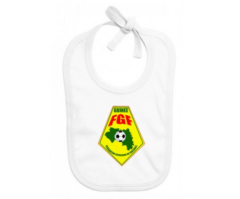 Bavoir bebé personalizó a la selección de fútbol de Guinea