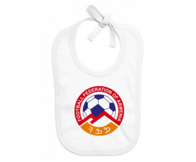Bavoir bebé personalizado equipo nacional de fútbol de Armenia