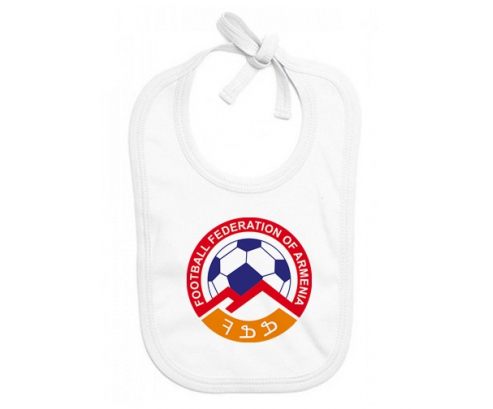 Bavoir bebé personalizado equipo nacional de fútbol de Armenia